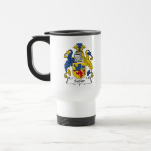 Sadler Family Crest Travel Mug