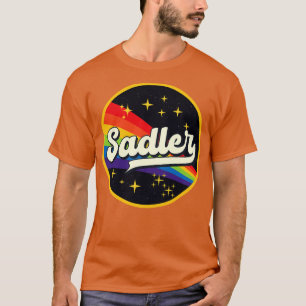 Sadler Rainbow In Space Vintage Style T-Shirt