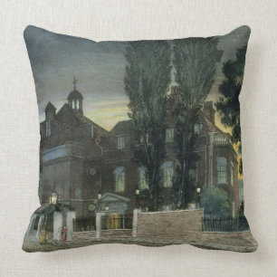 Sadler's Wells, 1826 (coloured engraving) Cushion
