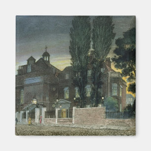 Sadler's Wells, 1826 (coloured engraving) Magnet