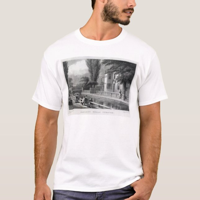 Sadler's Wells Theatre, engraved by J. Garner T-Shirt (Front)