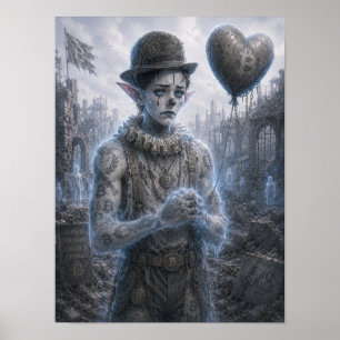 Sadness / Clown / Abandoned Zoo Poster