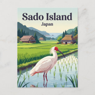 Sado Island Japan Postcard