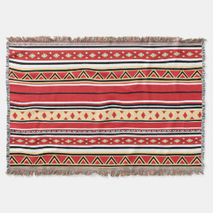 sadu Bedouin  Throw Blanket