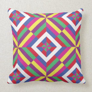 Saekdong Korean Buddhist Lucky Stripes Origami Cushion