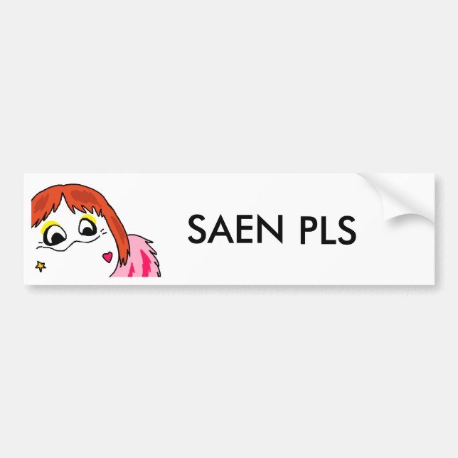 SAEN PLS BUMPER STICKER (Front)
