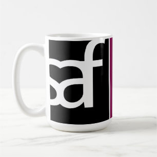 SAF logo coffee mug