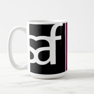 SAF logo coffee mug