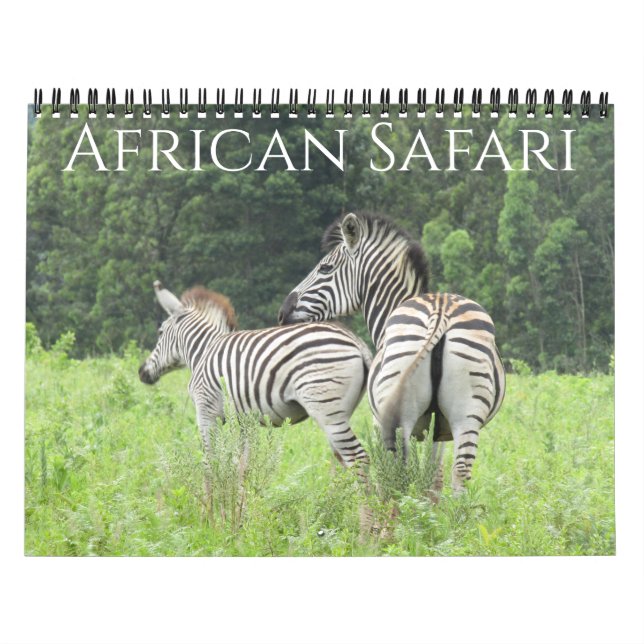 safari 2027  calendar (Cover)