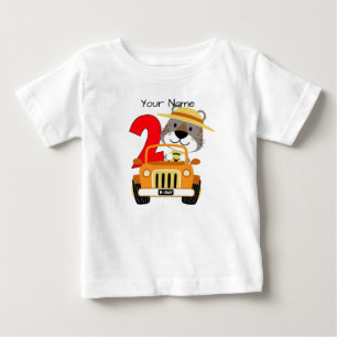 Safari 2nd Birthday Baby T-Shirt