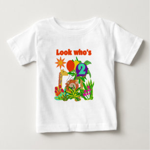 Safari 2nd Birthday T-shirts and Gifts