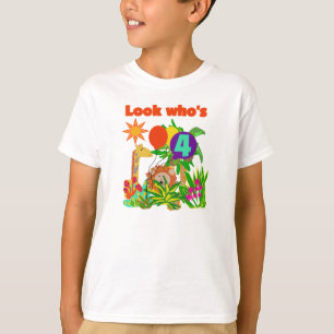 Safari 4th Birthday T-Shirt