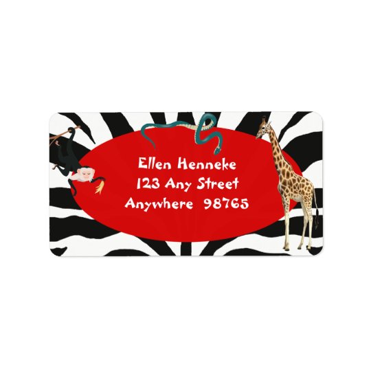 Safari Address Label