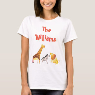 Safari Adventure Wild Animals T-Shirt