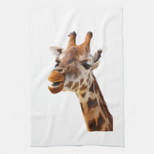 Safari Africa Jungle Giraffe Tea Towel