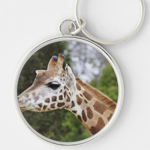 Safari Africa Mod Chic Classy Destiny Giraffe Key Ring