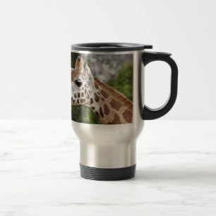 Safari Africa Mod Chic Classy  Destiny Giraffe Travel Mug