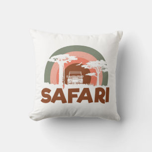 Safari Africa Theme Cushion