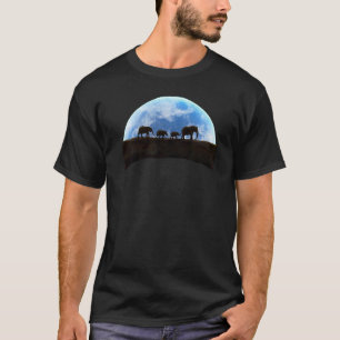Safari Africa Wild Animals Zoo Elephant T-Shirt