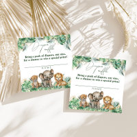 Safari Animal Jungle Green & Gold boy diaper