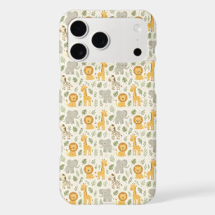 Safari animal nursery print