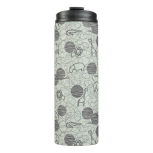 safari animals 1 thermal tumbler