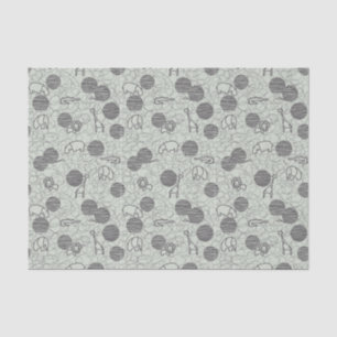 safari animals 1 tissue paper