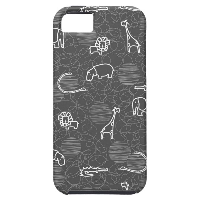 safari animals 5 Case-Mate iPhone case (Back)