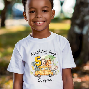 Safari animals boys birthday  T-Shirt