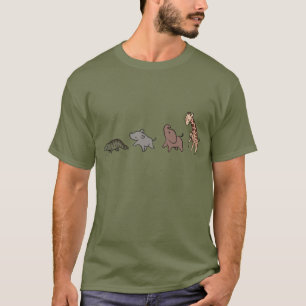 Safari Animals (Elephant, Giraffe, Croc & Rhino) T-Shirt