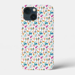 Safari Animals Pattern iPhone 13 Mini Case