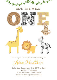 zoo birthday invitations zazzle uk