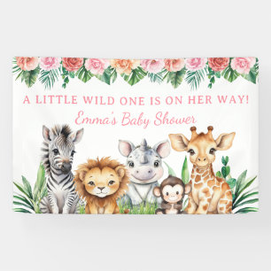 Safari Baby Shower Banner