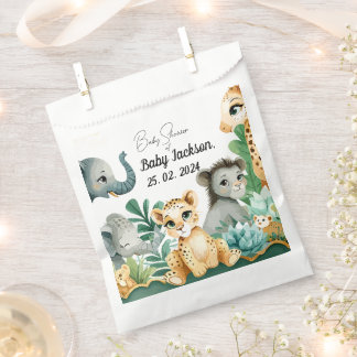 Safari Baby Shower  Favour Bags