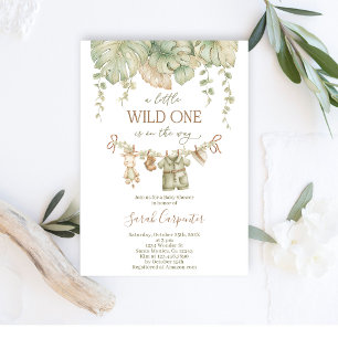 Safari Baby Shower Invitation