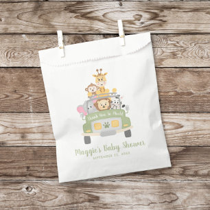 Safari Baby Shower Thank You Favour Bags