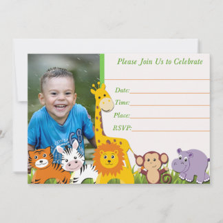 Safari birthday invitation,jungle invitation