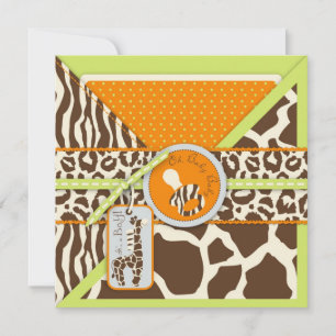 Safari Boy Green Square