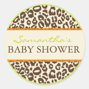 Safari Boy Green Sticker CHE