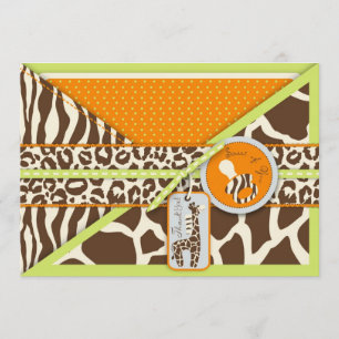 Safari Boy Green TY Card 2