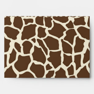 Safari Boy Orange Envelope A7