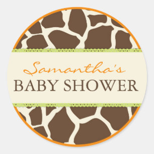 Safari Boy Orange Sticker D