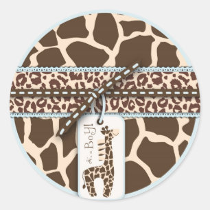 Safari Boy Sticker