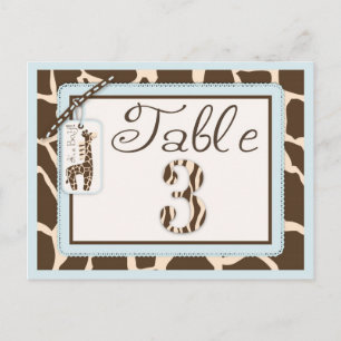 Safari Boy Table Postcard 3