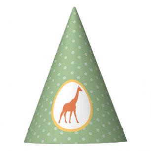 Safari Carousel Birthday Paper Party Hats