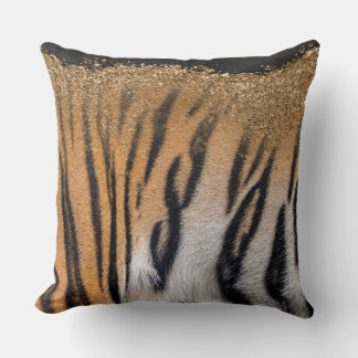 Safari Chic: Animal Skin Texture Throw Pillows