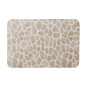 Safari Chic Giraffe Print Bath Mat. Mat
