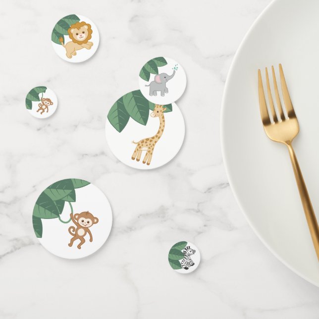 Safari confetti (Group)