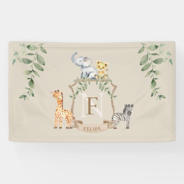 Safari Crest Banner (Horizontal)