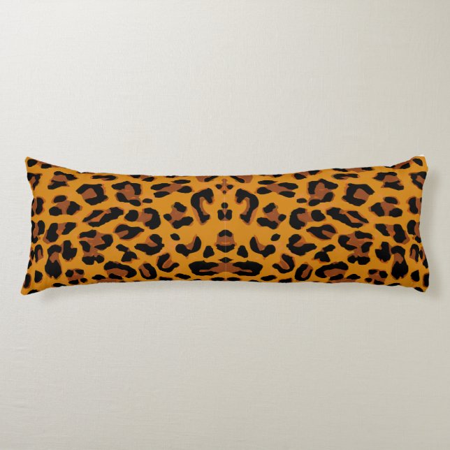 Safari Dream Leopard Skin Body Pillow (Front)
